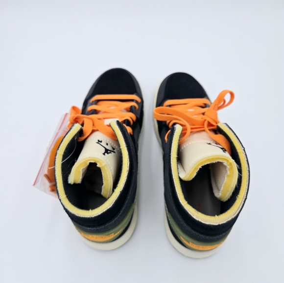 AIR JORDAN 1 MID SE CRAFT (GS)  Anthracite/Sky J LT Olive  FD5847 003 - Picture 6 of 7